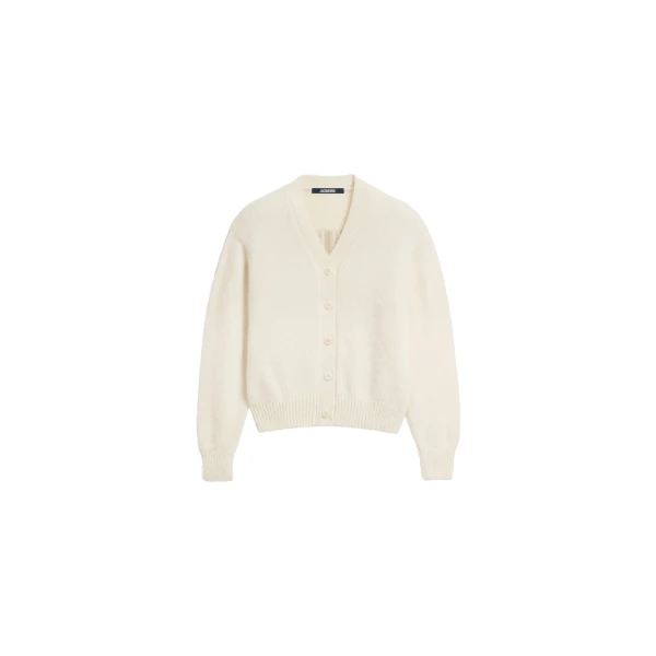 The Jacquemus Cardigan in Light Beige