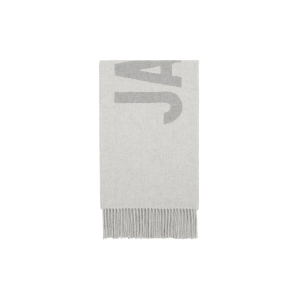Jacquemus The Jacquemus Scarf in Grey | Scarves | Coveti
