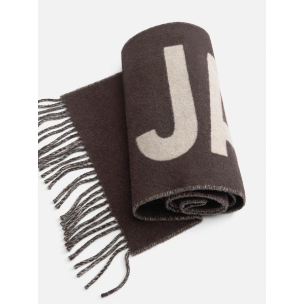 Jacquemus The Jacquemus Scarf in Multi Brown | Scarves | Coveti