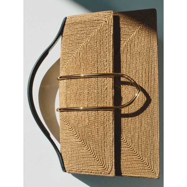 beige Jacquemus shoulder bag