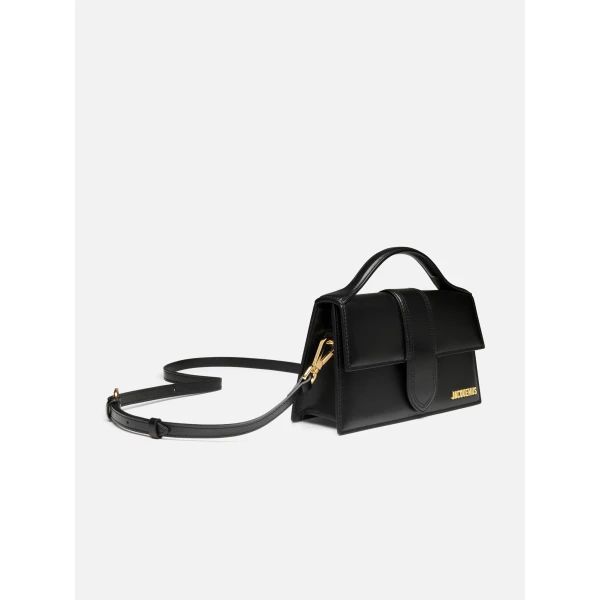 black Jacquemus shoulder bag