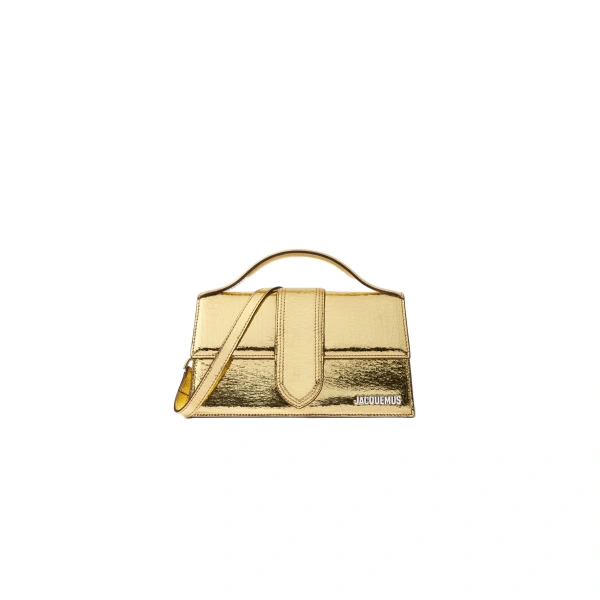 The Large Bambino Bag in Gold