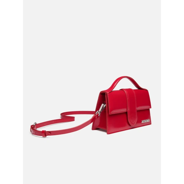 red Jacquemus shoulder bag