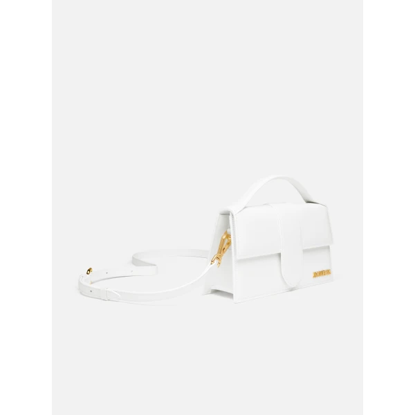 white Jacquemus shoulder bag