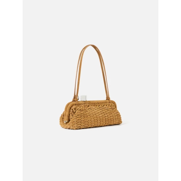 calf leather clutch