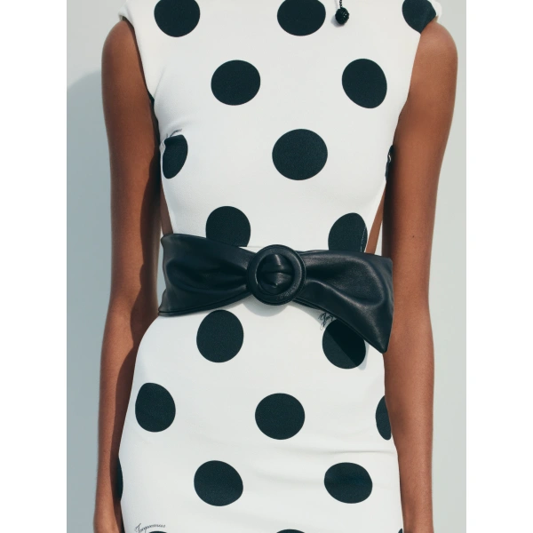 Jacquemus The Lio Belt in Black | Belts | Coveti