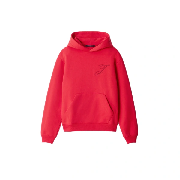 The Logo Hoodie in Red