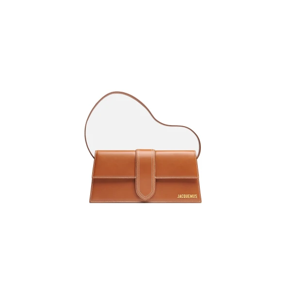 The Long Bambino Bag in Light Brown