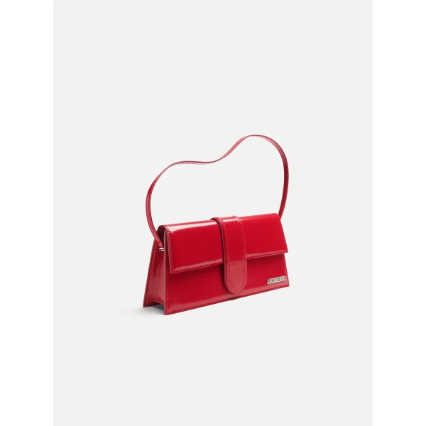 red Jacquemus shoulder bag