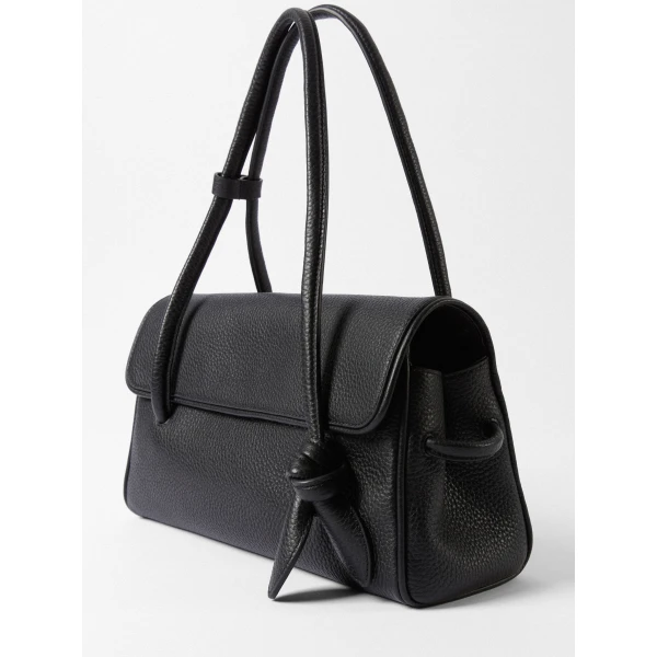 black Jacquemus shoulder bag