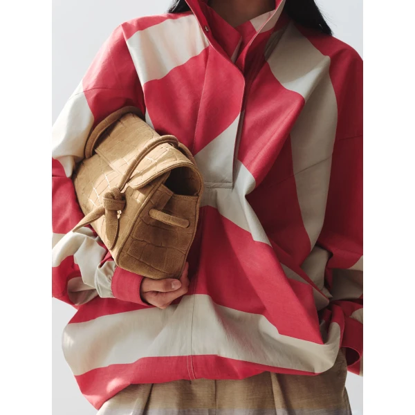 camel Jacquemus shoulder bag