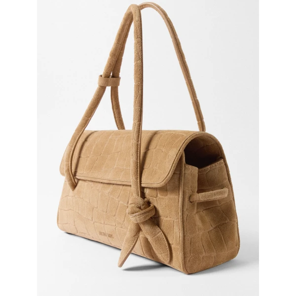 brown shoulder bag