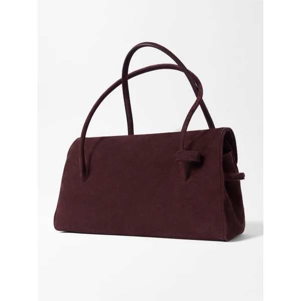 calf leather shoulder bag