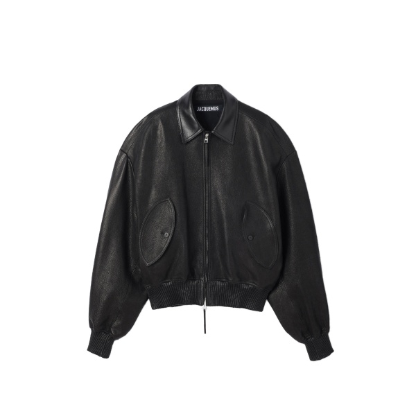 Jacquemus Losange Leather Jacket