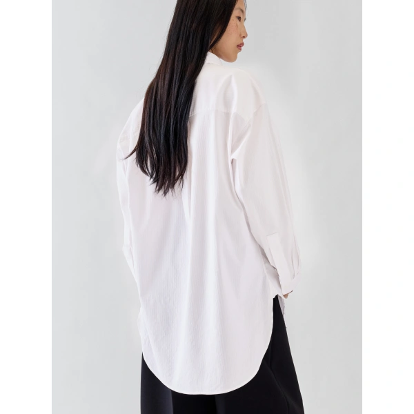 Jacquemus The Man's Shirt in Stripe Pink and White | Shirts | Coveti