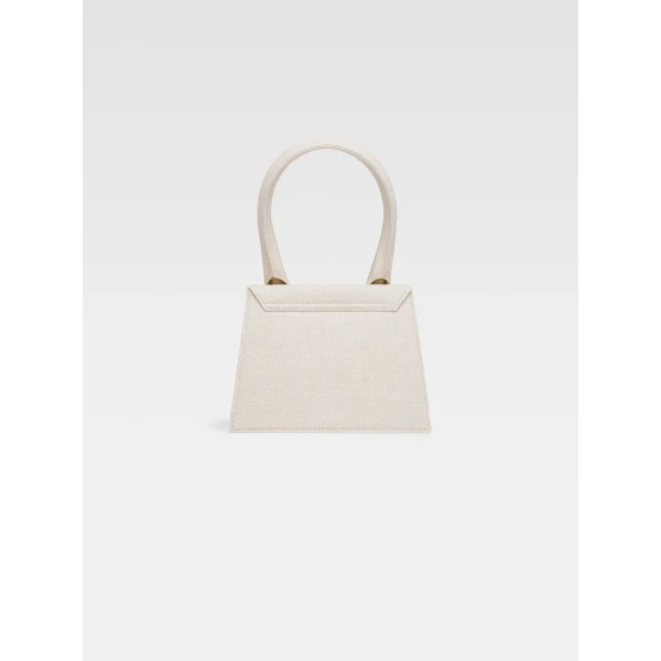 light greige Jacquemus mini bag