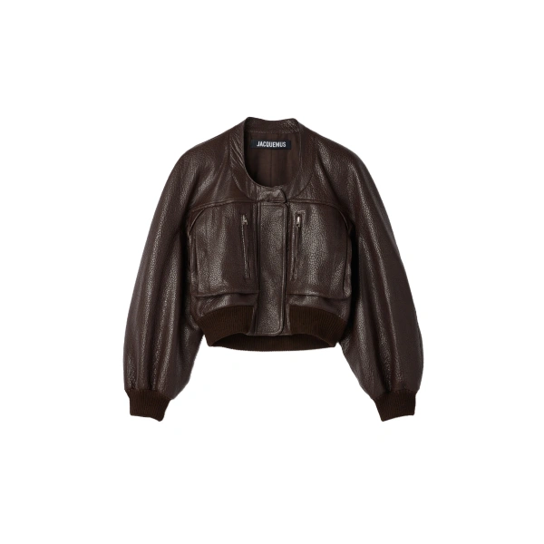 The Motore Jacket in Dark Brown