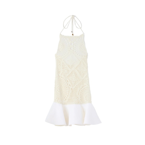 Jacquemus Napperon Short Dress