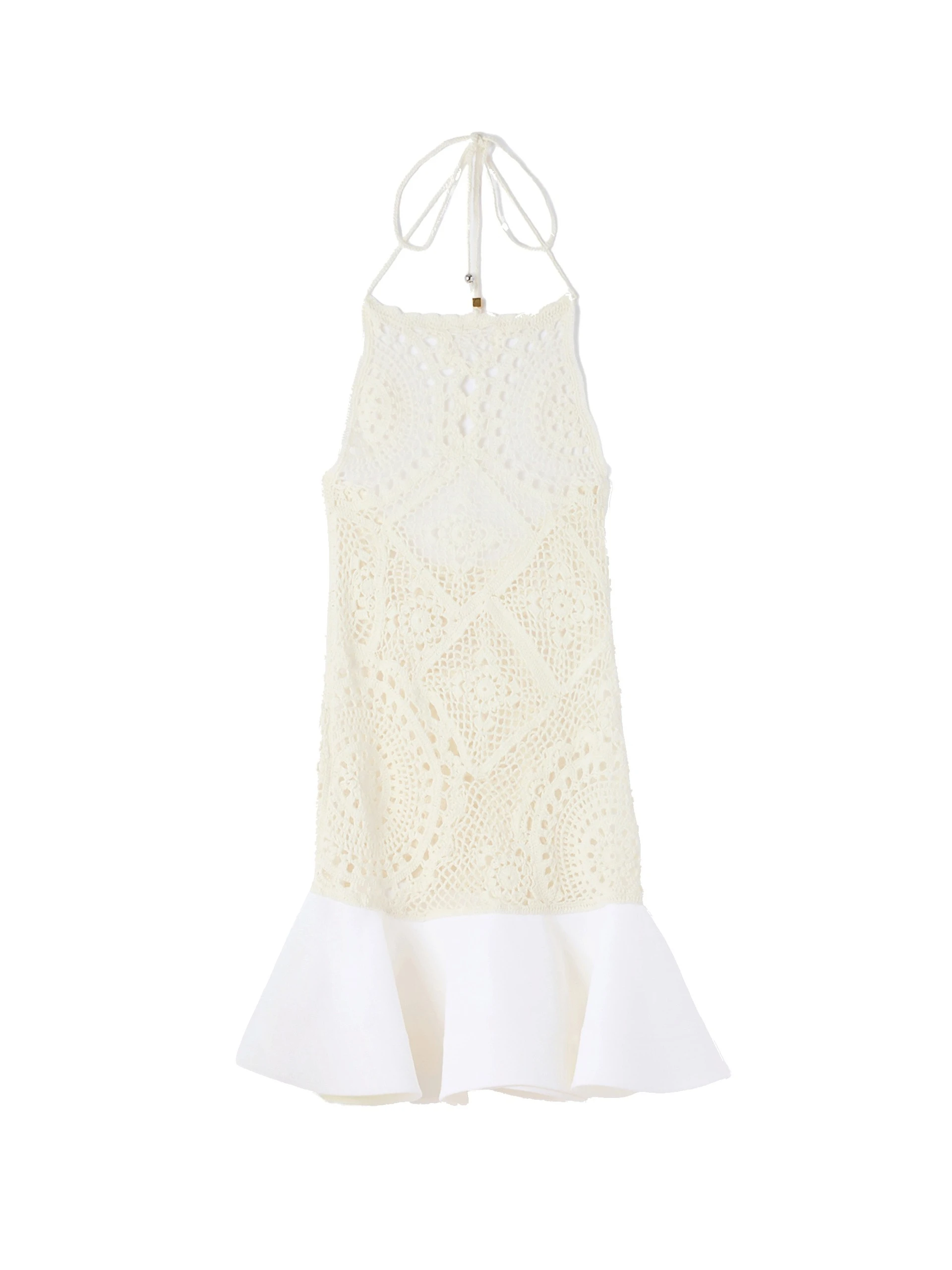 Jacquemus-The-Napperon-Short-Dress-in-Off-White-coveti-white Jacquemus Napperon Short Dress