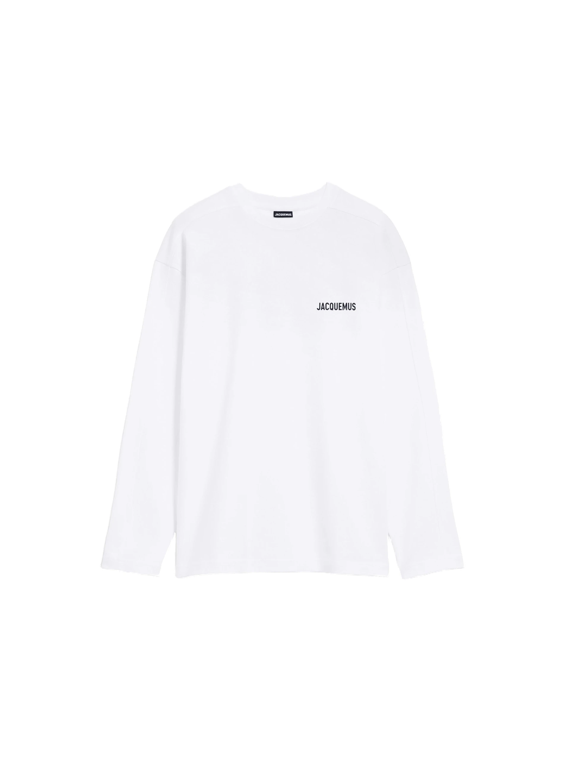 Jacquemus-The-New-York-Address-Long-Sleeve-T-Shirt-in-New-York-White-coveti-white Jacquemus New York Address Long-Sleeve T-Shirt top