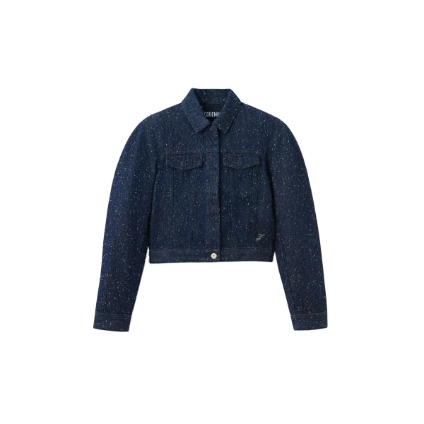 The Ovalo De-Nimes Denim Jacket in Navy