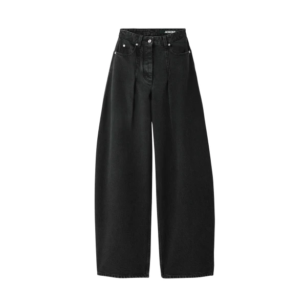 The Ovalo De-Nimes Denim Pants in Black