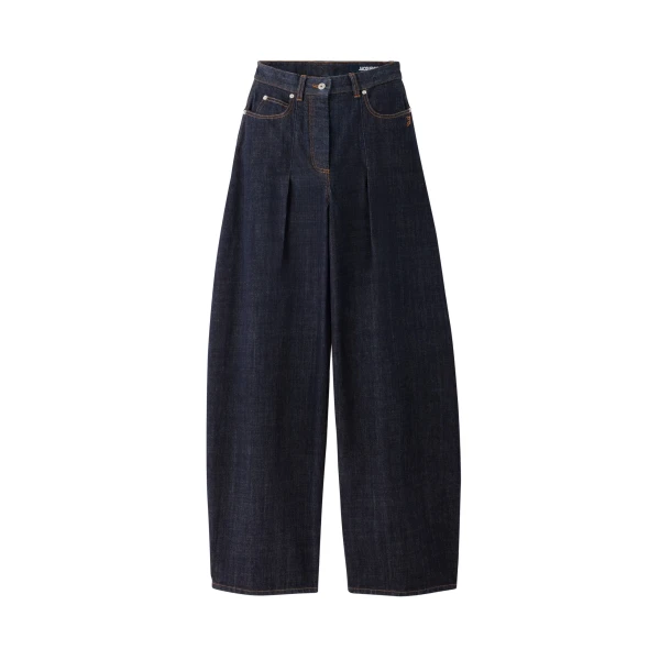 The Ovalo De-Nimes Denim Pants in Dark Navy