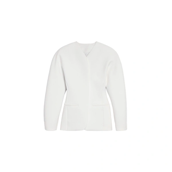 The Ovalo Jacket in White