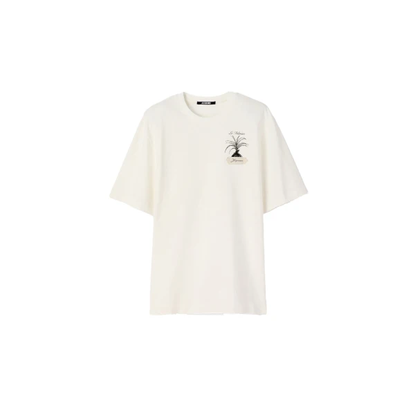 The Palmier T-Shirt in Palmier Print and Calisson