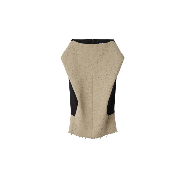 The Paloma Skirt in Beige