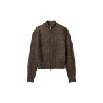 Jacquemus The Pilu Cardigan in Brown | Cardigan | Coveti