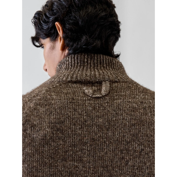 Jacquemus The Pilu Cardigan in Brown | Cardigan | Coveti