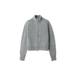 Jacquemus The Pilu Cardigan in Dark Grey | Cardigan | Coveti