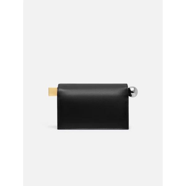 black Jacquemus clutch