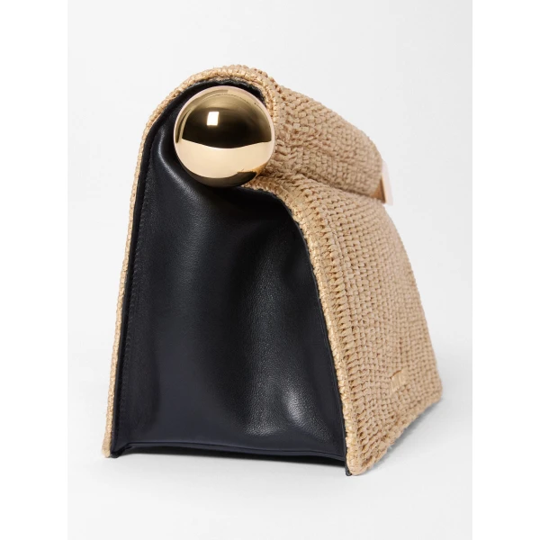beige clutch