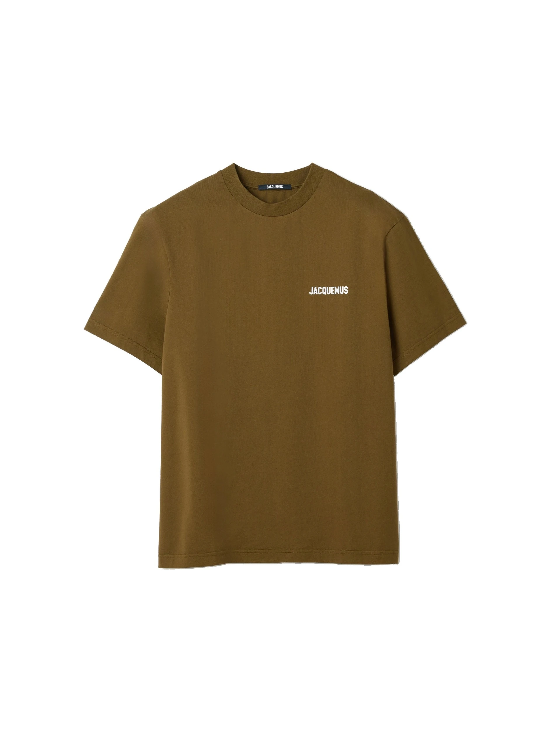 Jacquemus-The-Saint-Tropez-Address-Short-Sleeve-T-Shirt-in-White-Saint-Tropez-Khaki-coveti-white Jacquemus Saint Tropez Address Short-Sleeve T-Shirt top