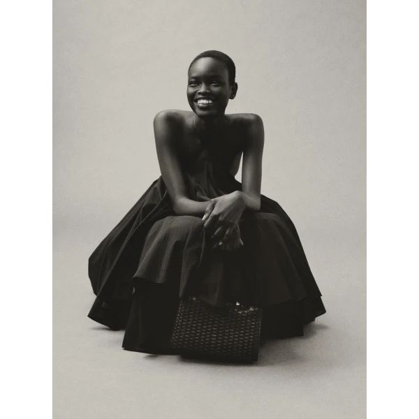 dark brown Jacquemus shoulder bag