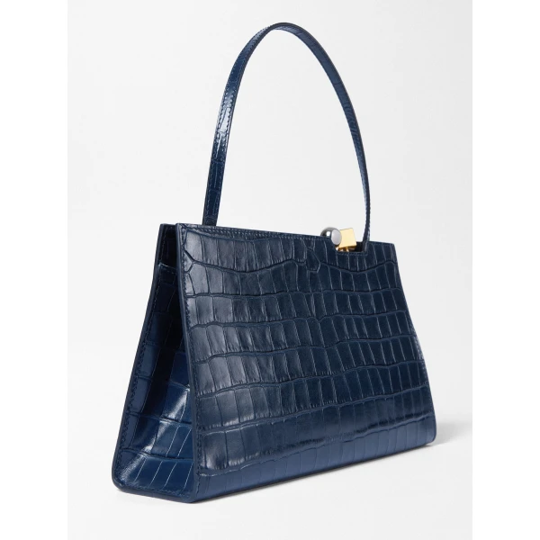 dark navy Jacquemus shoulder bag