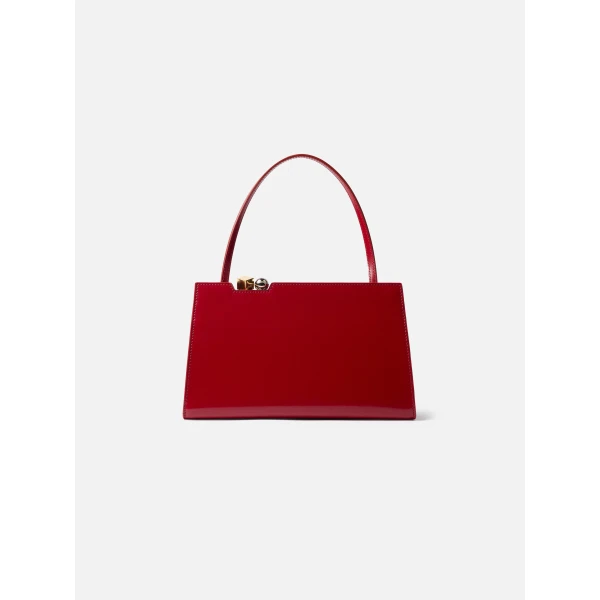 calf leather shoulder bag