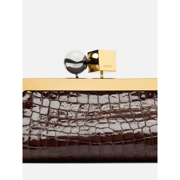 goat leather clutch