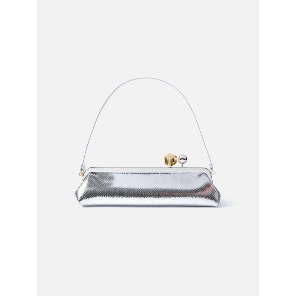 silver clutch