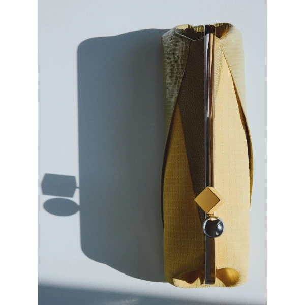yellow clutch