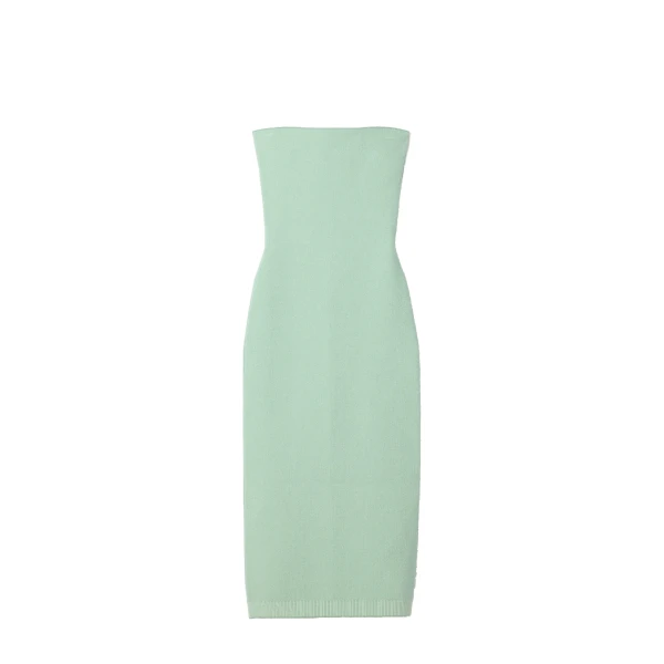 The Sera Knit Dress in Mint Green