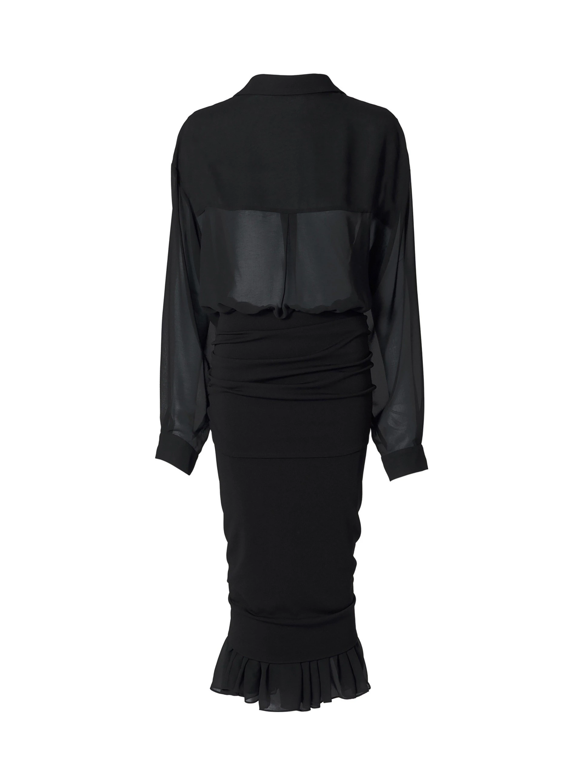 Jacquemus-The-Siroco-Dress-in-Black-coveti-white Jacquemus Siroco Dress