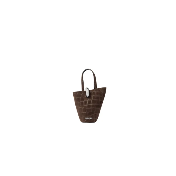 The Small Bambola Bag in Dark Brown
