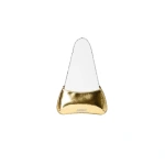 Jacquemus The Small Bisou Chaine Bag in Gold | Shoulder & Crossbody Bags | Coveti