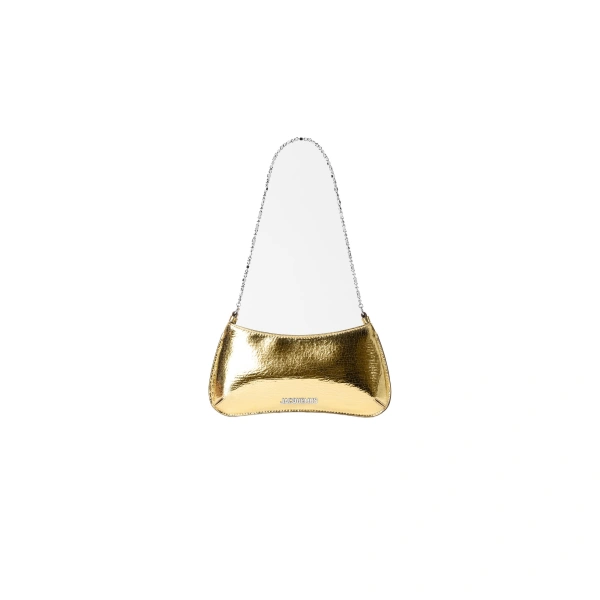 The Small Bisou Chaine Bag in Gold