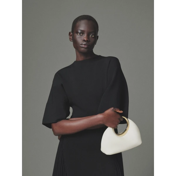 light ivory Jacquemus tote bag
