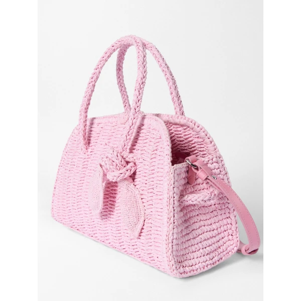 light pink Jacquemus tote bag