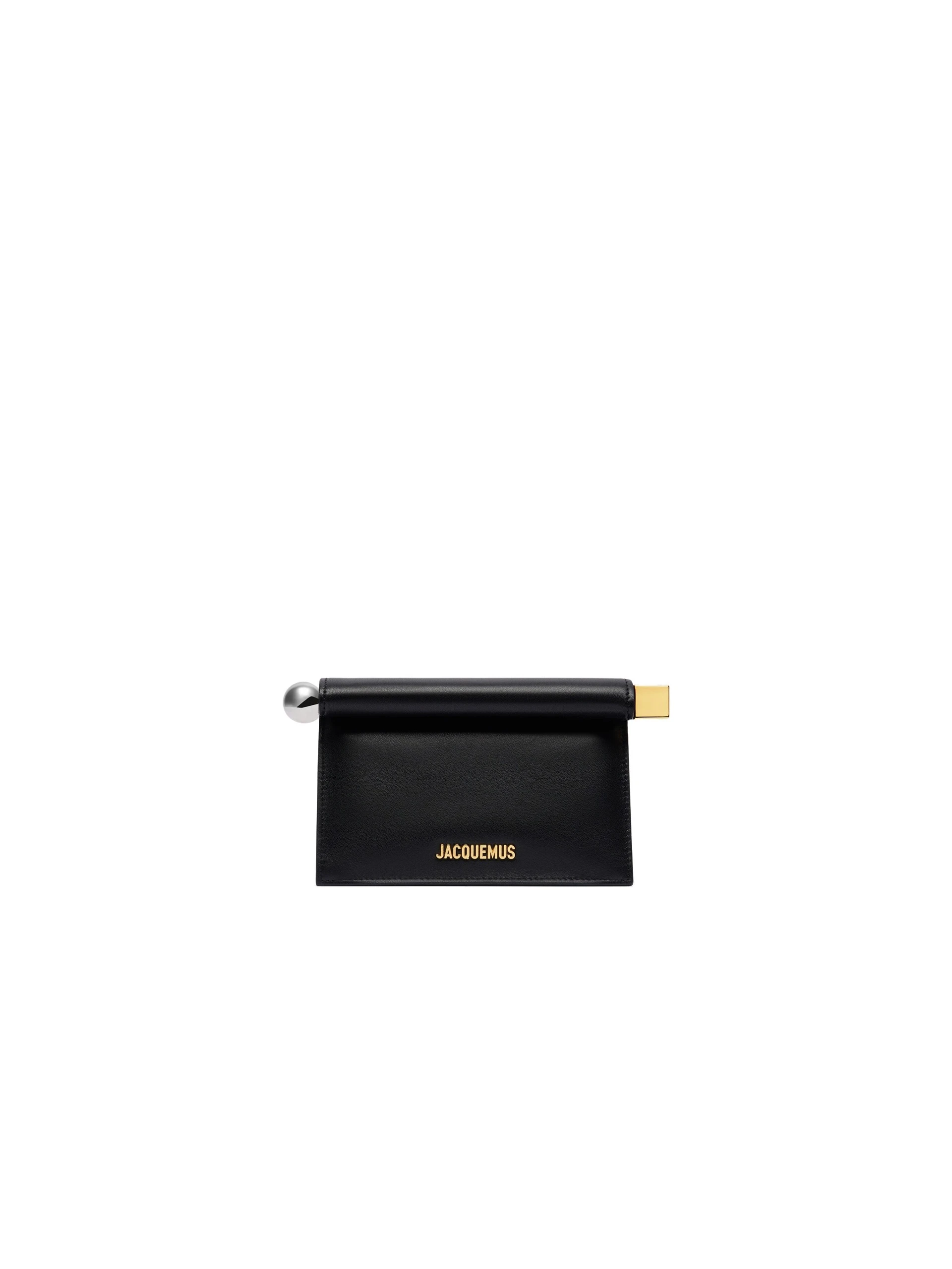 Jacquemus-The-Small-Rond-Carre-Clutch-in-Black-coveti-white Jacquemus Small Rond Carre Clutch
